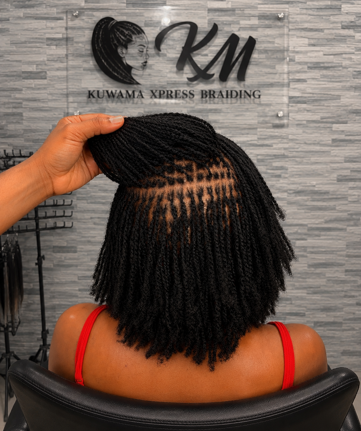 Braiding style 8